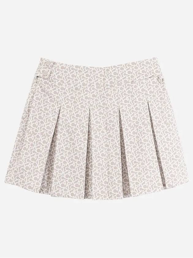 Women s CK Logo Pleated Skirt CA2CL230306 - CALVIN KLEIN GOLF - BALAAN 4