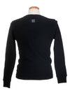 2075 1001 CAPURA crew neck black sweatshirt - MARCELO BURLON - BALAAN 3