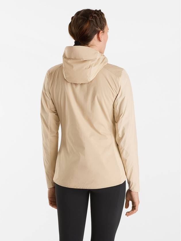 Women's Atom Lightweight Zip-Up Hoodie Beige - ARC'TERYX - BALAAN 3