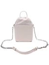 5AC Number Logo Texture Leather Bucket Bag Grey - MAISON MARGIELA - BALAAN 5