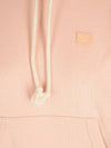 Face Logo Patch Cotton Hoodie Powder Pink - ACNE STUDIOS - BALAAN 3