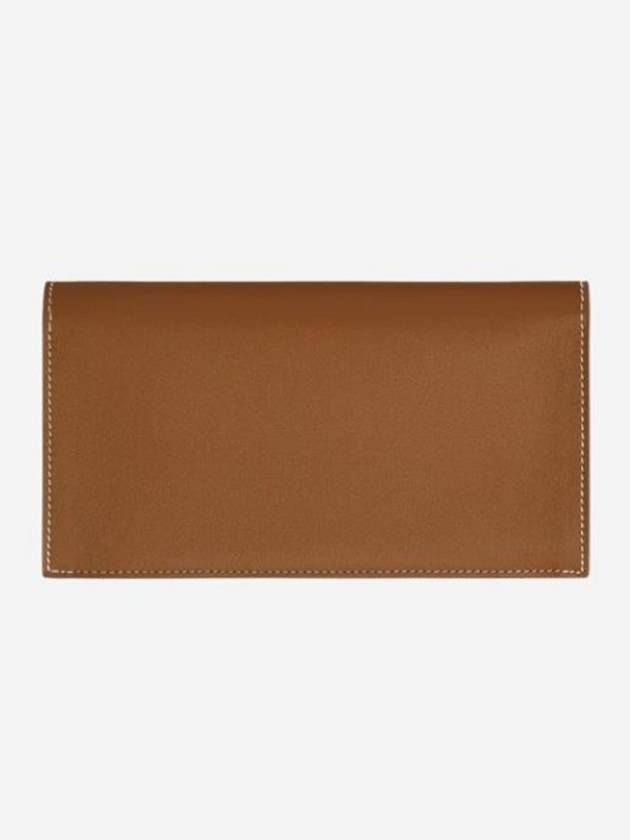 Citizen Twill Long Wallet Brown - HERMES - BALAAN 2