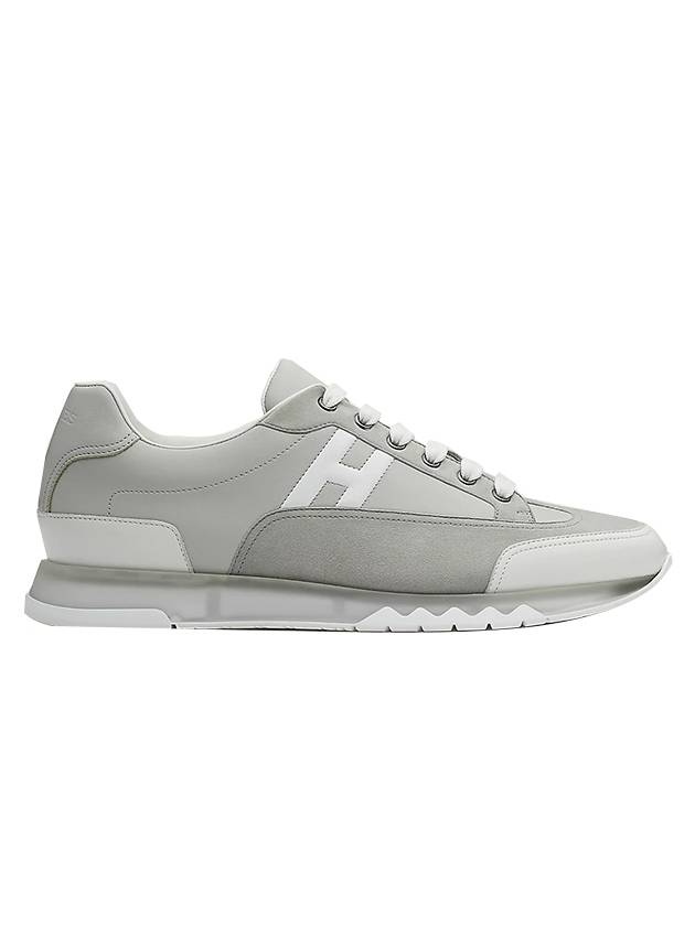 Trail Low Top Sneakers Gris Quartz - HERMES - BALAAN 1