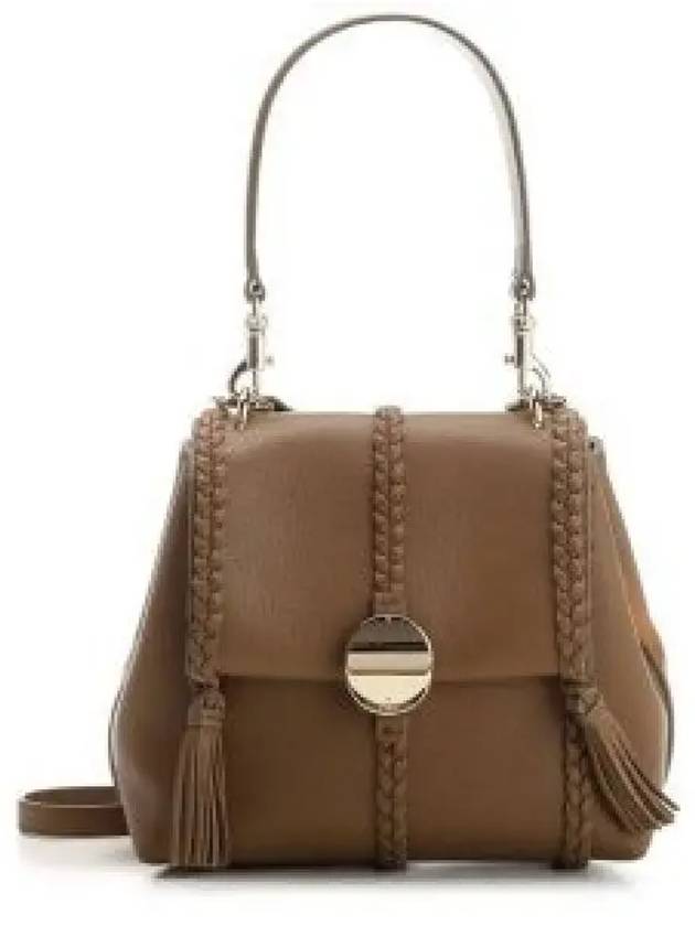 Penelope Leather Shoulder Bag Dark Nut - CHLOE - BALAAN 2