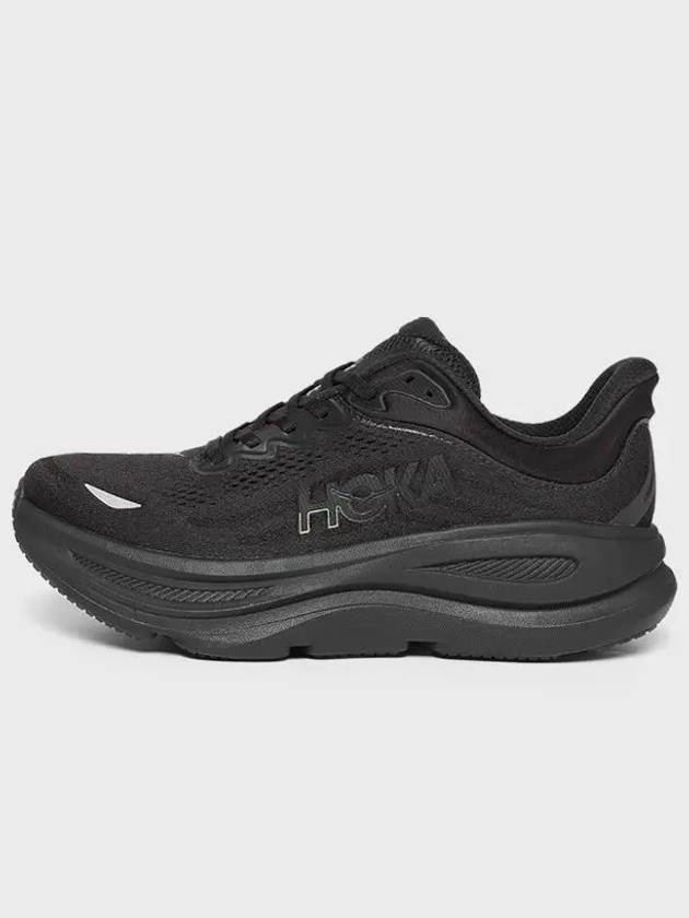 Bondi 9 Low Top Sneakers Black - HOKA ONE ONE - BALAAN 6