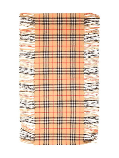 Check Cashmere Scarf Brown - BURBERRY - BALAAN 2