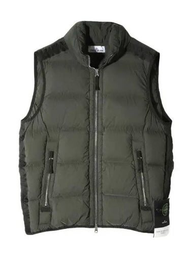 Seamless tunnel nylon down vest padded jumper - STONE ISLAND - BALAAN 1