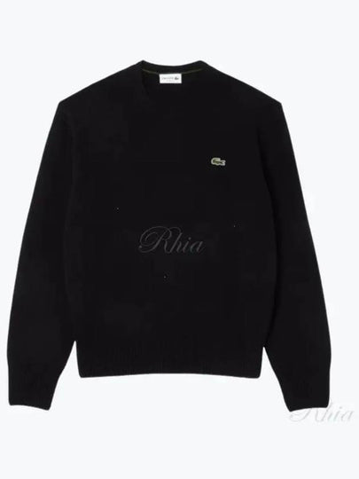 Basic Classic Fit Sweater Black - LACOSTE - BALAAN 2