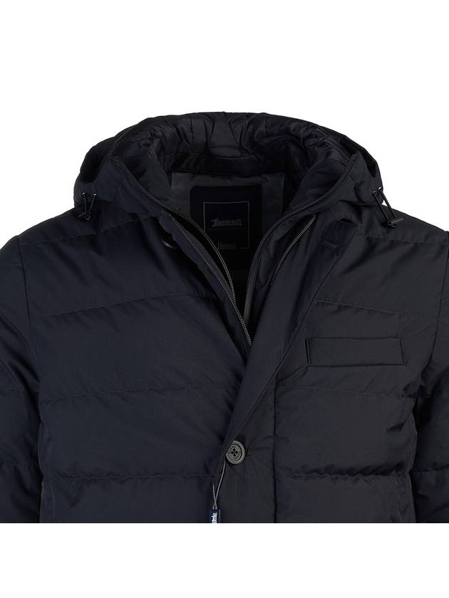 Hooded Down Padding Black - HERNO - BALAAN 5