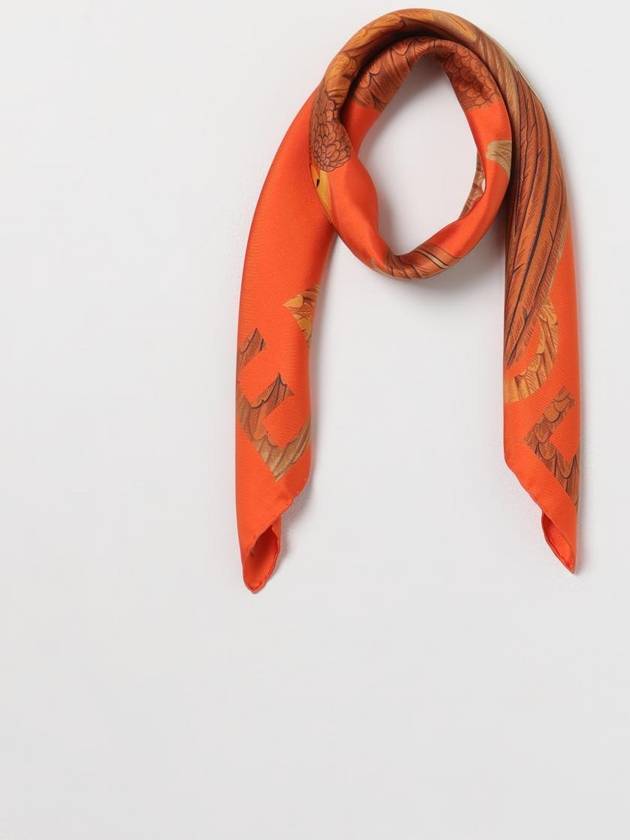 Salvatore Muffler Scarf 771179 310151002 ORANGE - SALVATORE FERRAGAMO - BALAAN 3