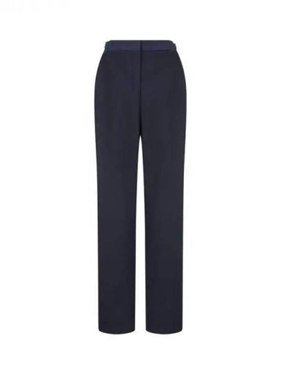 Women s Waist Zipper Tapered Pants Navy 270977 - EMPORIO ARMANI - BALAAN 1