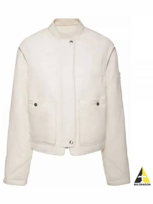 Women s Jacket Cream J40BN0009 J45038 - JIL SANDER - BALAAN 1