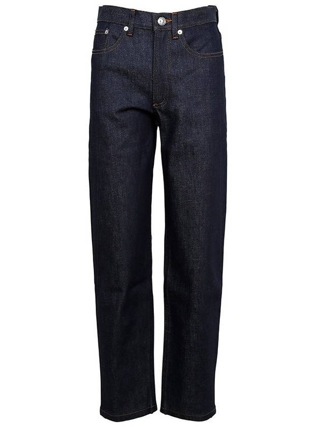 Women's Martin Straight Jeans Blue - A.P.C. - BALAAN 1