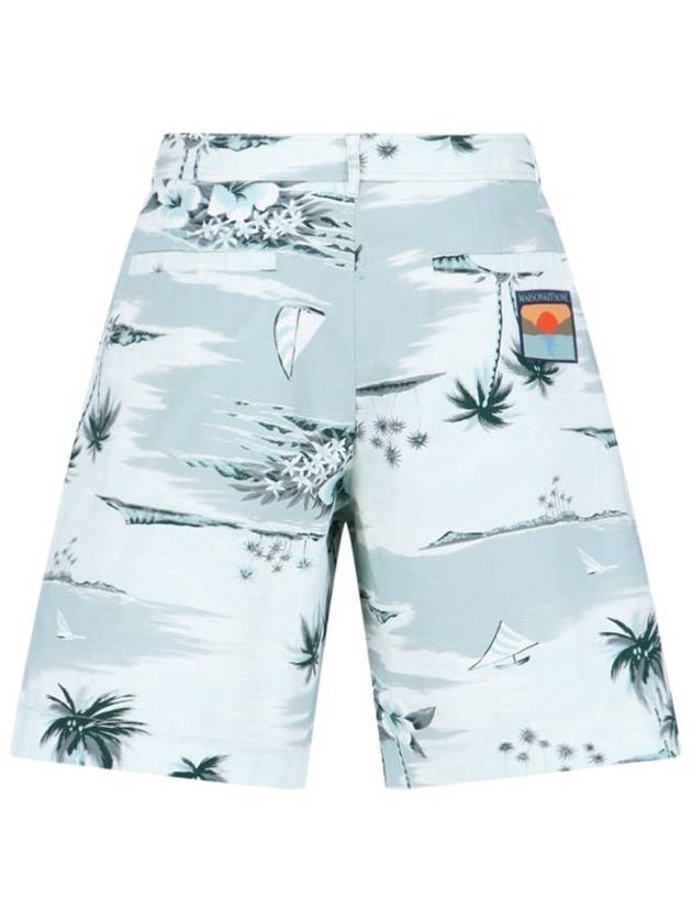 Short Pants MM01402WW4015 O417 SEAFOAM DESIGN - MAISON KITSUNE - BALAAN 3