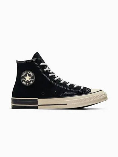 Chuck 70 High Top Sneakers Natural Ivory Black - CONVERSE - BALAAN 2