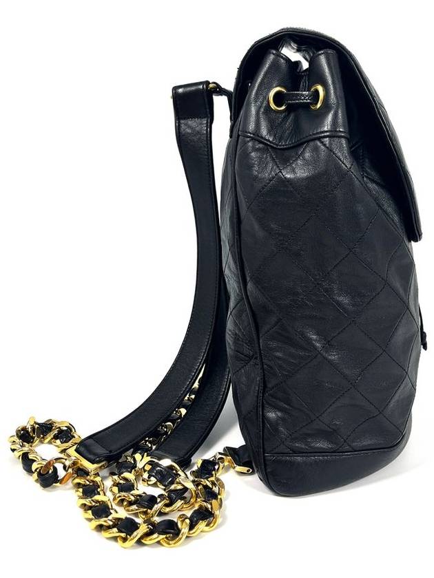 Lambskin backpack black - CHANEL - BALAAN 3