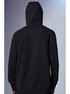 Hornaday Zip Up Hoodie Black - MOOSE KNUCKLES - BALAAN 8