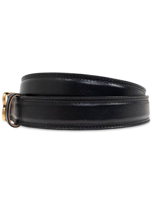 Balenciaga Leather Belt, Women's, Black - BALENCIAGA - BALAAN 3