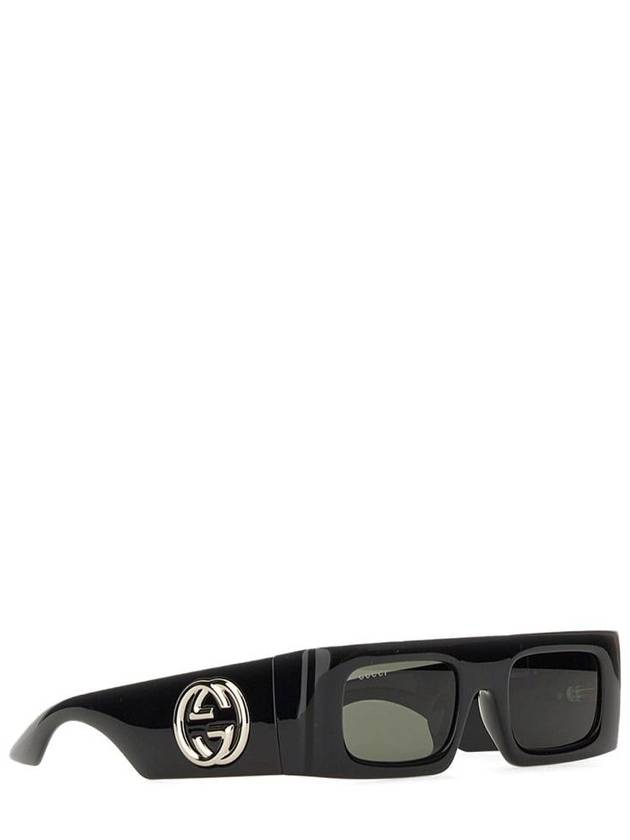 Interlocking G Rectangular Frame Sunglasses 779489J1691 - GUCCI - BALAAN 4