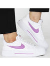 Court Legacy Lift Low Top Sneakers Fuchsia White - NIKE - BALAAN 2