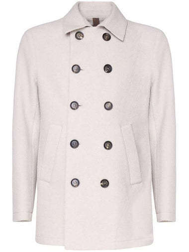 Eleventy Coats Ivory - ELEVENTY MILANO - BALAAN 1