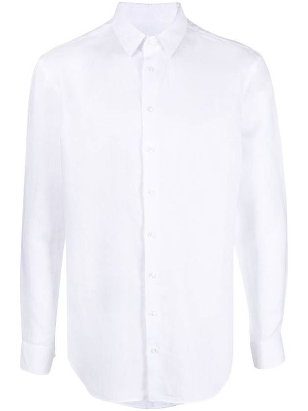 Giorgio Armani Regular Fit Linen Shirt Clothing - GIORGIO ARMANI - BALAAN 1