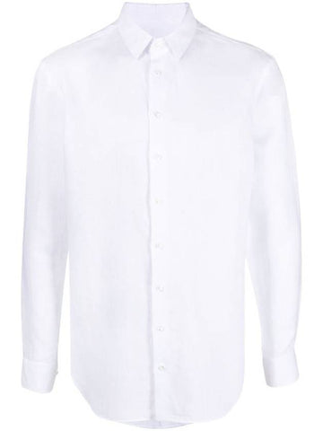 Giorgio Armani Regular Fit Linen Shirt Clothing - GIORGIO ARMANI - BALAAN 1