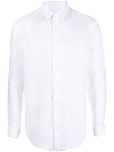 Giorgio Armani Regular Fit Linen Shirt Clothing - GIORGIO ARMANI - BALAAN 1