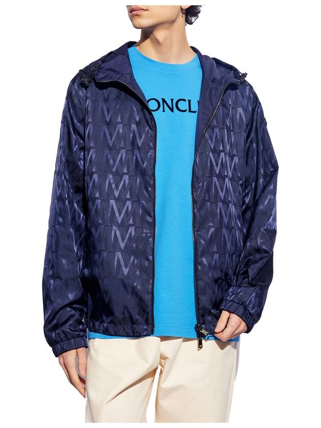 Lepontine Reversible Hooded Jacket Blue - MONCLER - BALAAN 3