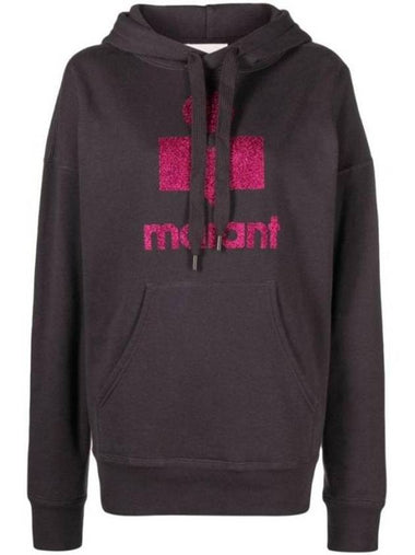 Hooded sweatshirt SW0001FA A1M77E FNPK Free Faded night pink - ISABEL MARANT - BALAAN 1