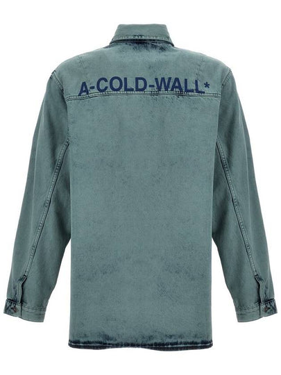 A-Cold-Wall* 'Bleached Overdyed' Shirt - A-COLD-WALL - BALAAN 2