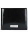 Metal Logo Half Wallet Black - SALVATORE FERRAGAMO - BALAAN 2