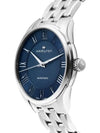 Jazzmaster Automatic 40mm Metal Watch Blue - HAMILTON - BALAAN.