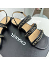 CC logo chain strap sandals 38 G39552 - CHANEL - BALAAN 3