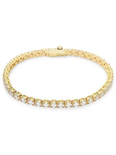 Matrix Crystal Tennis Bracelet Gold - SWAROVSKI - BALAAN 2