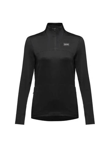 GOREWEAR Everyday Thermo 14 Zip Up Women s Black Turtleneck - GOGORR - BALAAN 1