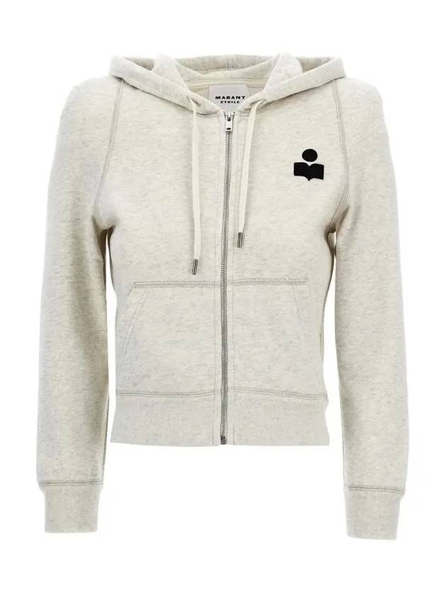 Penny Zip-Up Hoodie Ivory - ISABEL MARANT - BALAAN 3