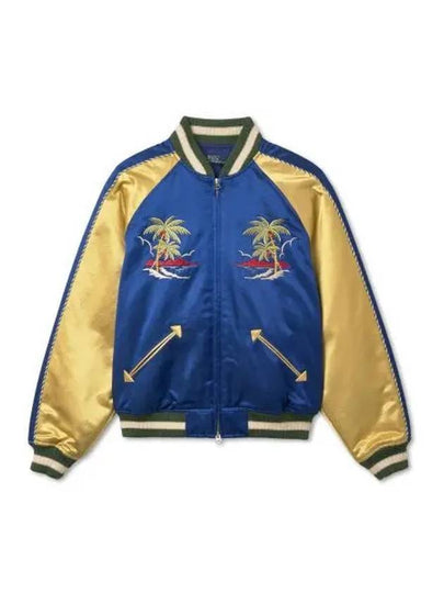 W satin bomber jacket blue - POLO RALPH LAUREN - BALAAN 2