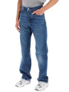 Straight Fit Denim Jeans Blue - AMI - BALAAN 5