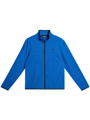 Bruno Mid Layer Zip-Up Jacket Nautical Blue - J.LINDEBERG - BALAAN 1