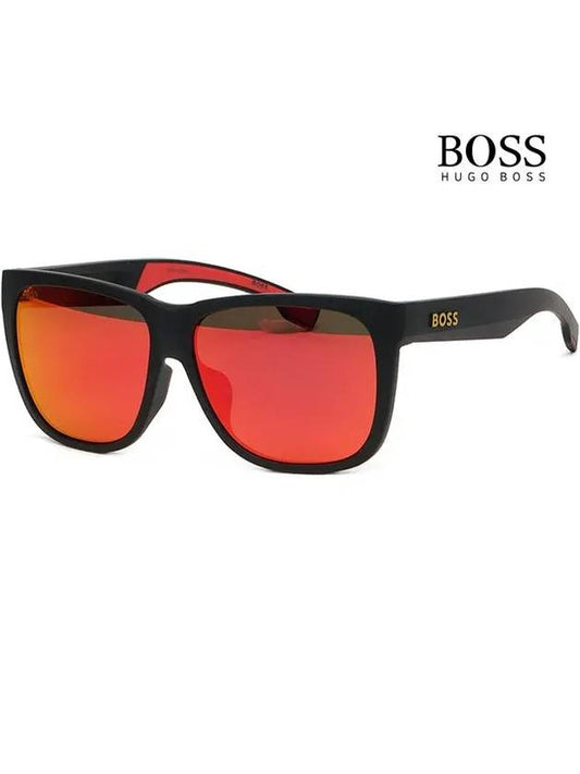 Hugo Boss sunglasses BOSS1453FS PGCUZ mirror horn rim Asian fit - HUGO BOSS - BALAAN 1