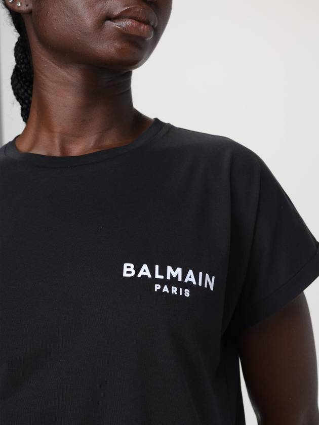 T-shirt con mini logo Balmain - BALMAIN - BALAAN 5