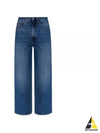 high-rise cropped jeans - TOTEME - BALAAN.