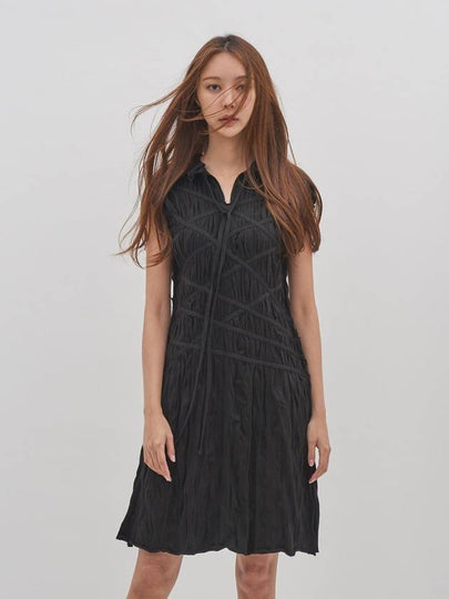 Tie me up dress BK - ICONOGRAPHY - BALAAN 2