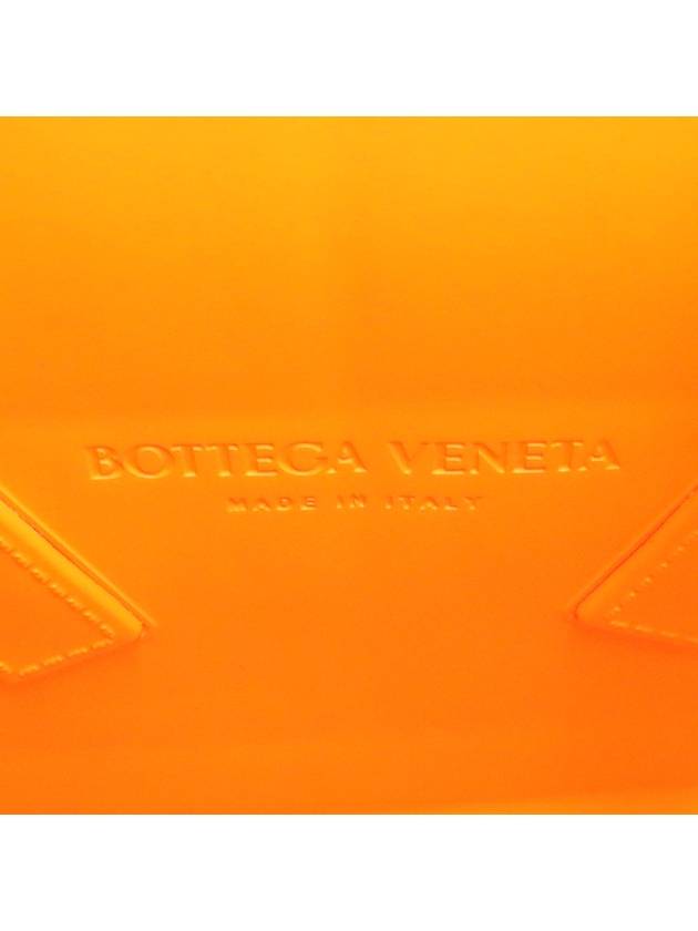 Women s Bottega Veneta 691194 Orange Rubber Intrecciato Weaving Arco Mini Tote Bag gt Gangbuk used luxury goods - BOTTEGA VENETA - BALAAN 8