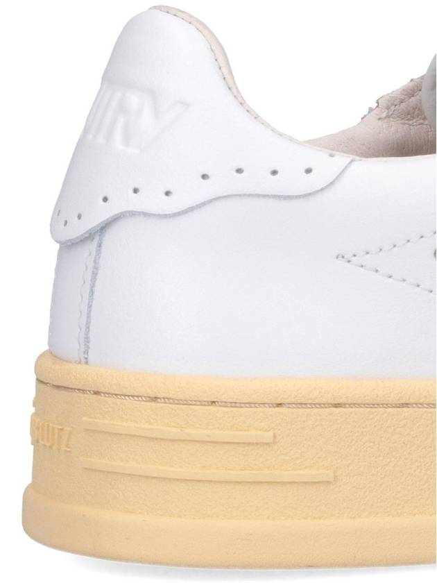 Lace Up Low Top Sneakers White - AUTRY - BALAAN 5