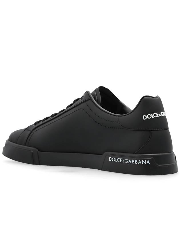 Dolce & Gabbana Sneakers Portofino, Men's, Black - DOLCE&GABBANA - BALAAN 5