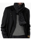 Monogram Classic Wool Scarf Black - LOUIS VUITTON - BALAAN 3