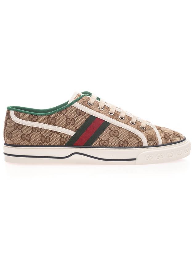 Tennis 1977 Sneaker Ebony Beige - GUCCI - BALAAN.