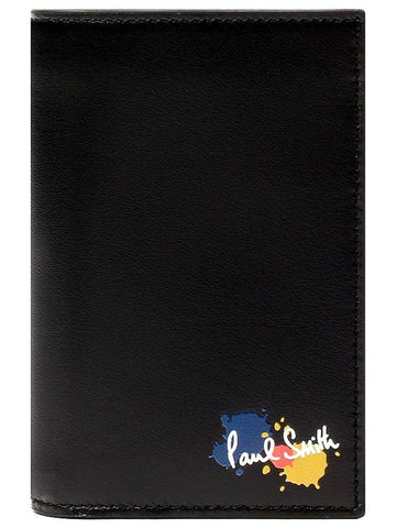 Paint Logo Half Wallet M1A 4774 HSPLAT PR - PAUL SMITH - BALAAN 1